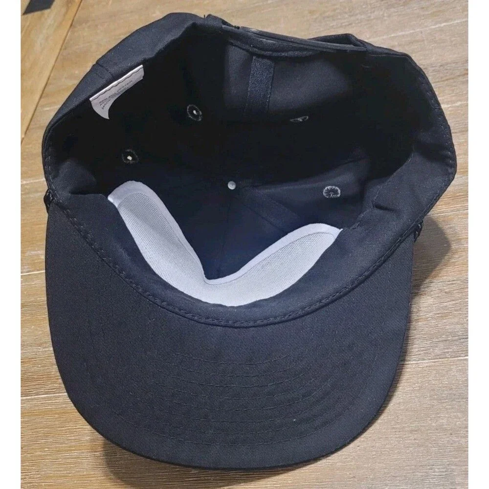 Vintage PALACE CASINO Jewel Of The South Black Rope Hat Snapback Cap Biloxi Miss